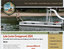 Tablet Screenshot of lakelouiseusa.com